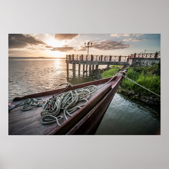 San Carlos Dock Poster (Front)