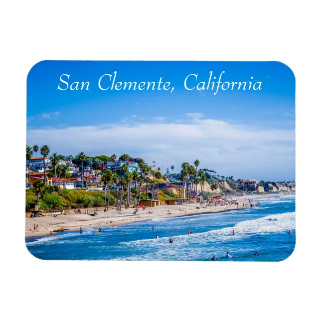 San Clemente Beach Magnet (Horizontal)