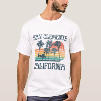 San Clemente California Beach Summer Vacation Vint T-Shirt