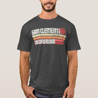 San Clemente California CA Vintage 80s Gift Beach T-Shirt