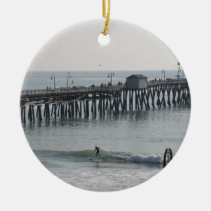 San Clemente California Ceramic Ornament