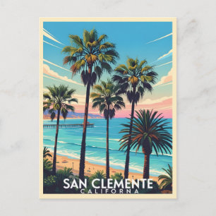 San Clemente California coastal view Postcard