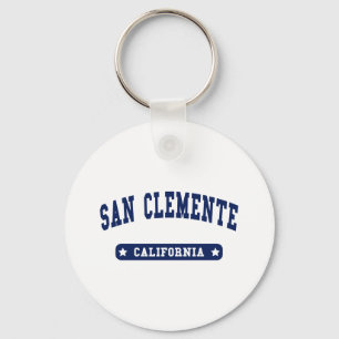 San Clemente California College Style tee shirts Key Ring
