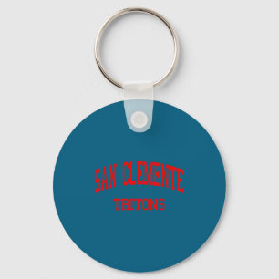 San clemente high school hs san clemente ca retro key ring
