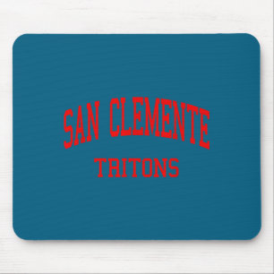 San clemente high school hs san clemente ca retro  mouse pad