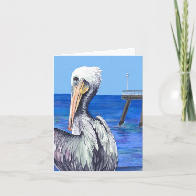 San Clemente Pelican Card (Front)