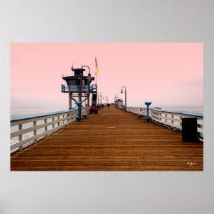 San Clemente Pier Poster