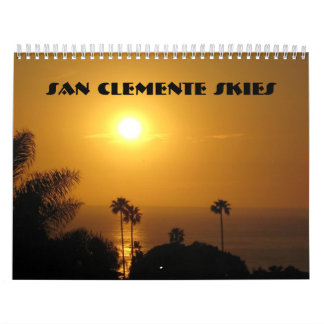 San Clemente Skies Calendar