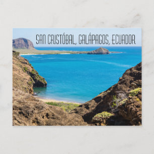 San Cristóbal Islas Galápagos Ecuador postcard