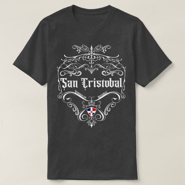 San Cristobal Vintage design 3 T-Shirt (Design Front)