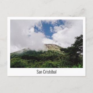 San Cristóbal volcano in Nicaragua Postcard