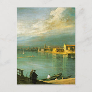 San Cristoforo, San Michele & Murano by Canaletto Postcard