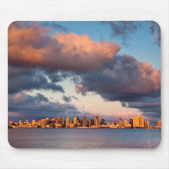 San Diego Bay City Skyline Mouse Pad (Front)