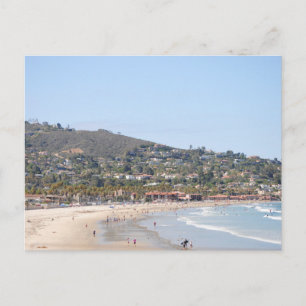 San Diego beach Postcard
