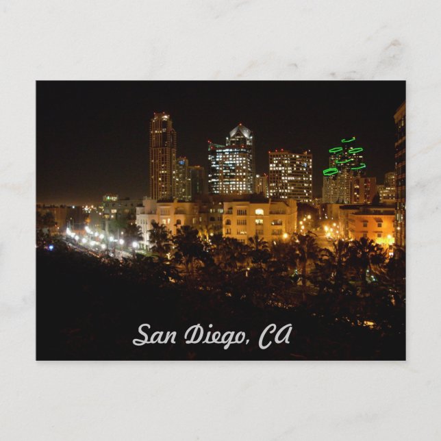 San Diego, CA Postcard (Front)