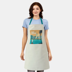 San Diego, California Apron