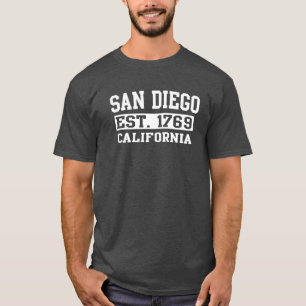 San Diego California CA Vintage Apparel Beachwear T-Shirt