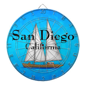 San Diego California Dartboard