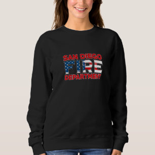 San Diego California Fire Rescue Department Firefi Sweatshirt