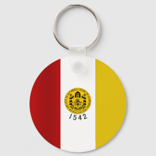 San Diego (California) flag Keychain