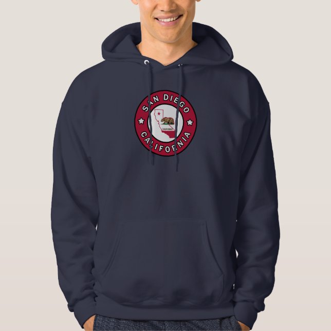 San Diego California Hoodie (Front)