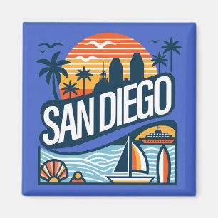 San Diego California Magnet