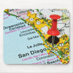 San Diego, California Mouse Pad