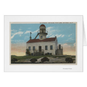 San Diego, California - Old Spanish Lighthouse