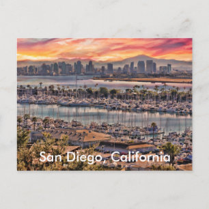 San Diego, California Postcard