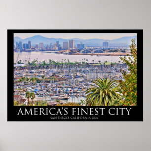 San Diego, California Poster