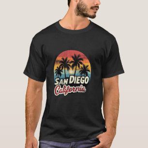 San Diego California Retro Vintage Souvenir 1 T-Shirt