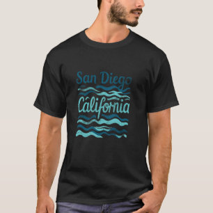 San Diego California Retro Vintage Souvenir T-Shirt
