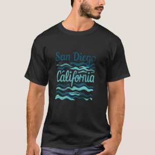 San Diego California Retro Vintage Souvenir T-Shirt