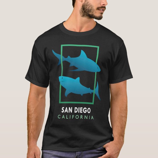 San Diego  California  Souvenir  1 T-Shirt (Front)