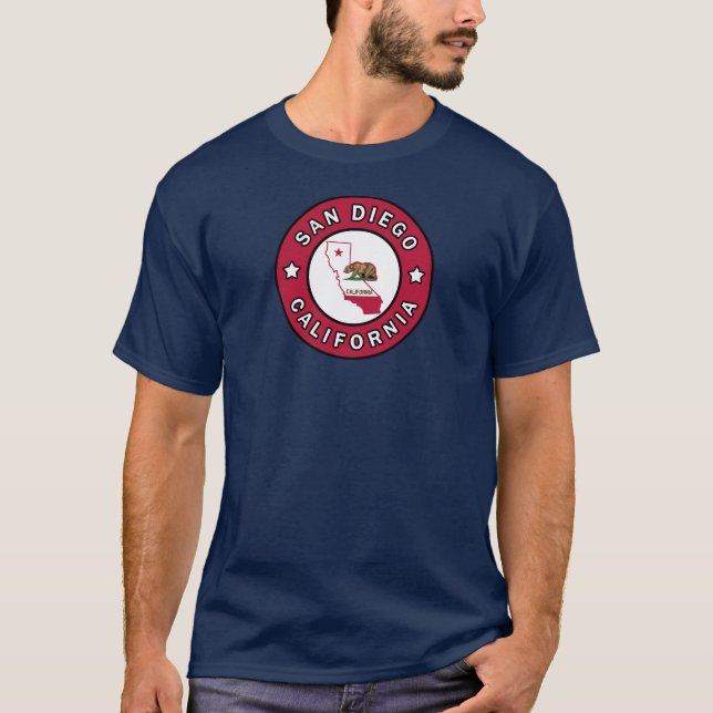 San Diego California T-Shirt (Front)