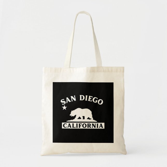 San Diego California Tote Bag (Front)