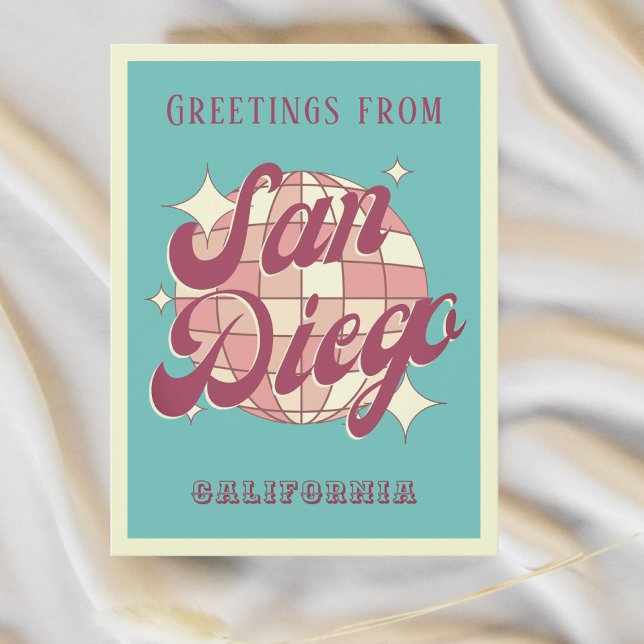 San Diego California vacation retro Postcard (Creator Uploaded)