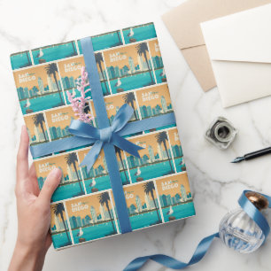 San Diego, California Wrapping Paper