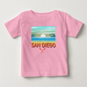 San Diego Design - Baby Fine Jersey T-Shirt