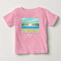 San Diego Design - Baby Fine Jersey T-Shirt