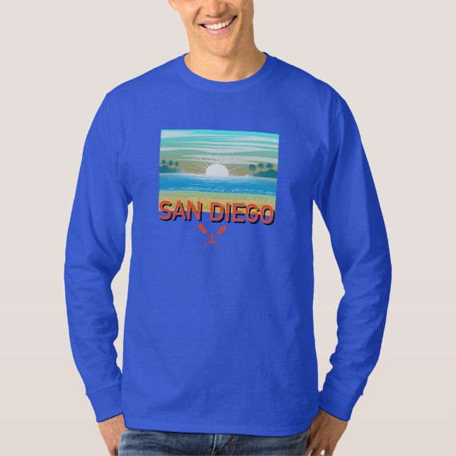 San Diego Design - Basic Long Sleeve T-Shirt (Front)