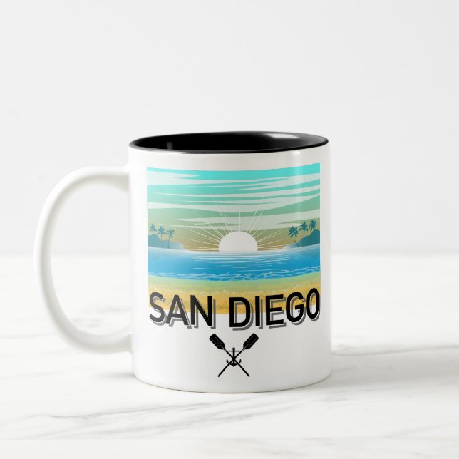San Diego Design - Classic Mug (Left)