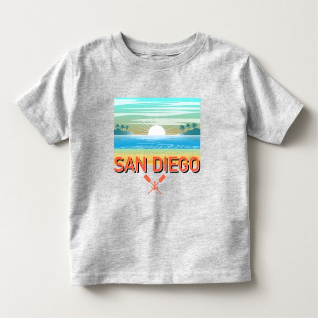 San Diego Design - Toddler Fine Jersey T-Shirt (Front)