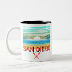 San Diego Design - Two-Tone Mug