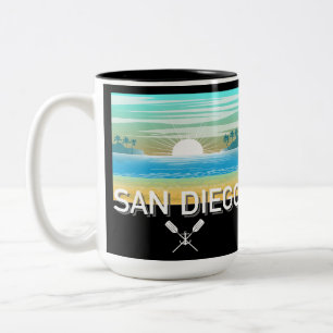 San Diego Design - Two-Tone Mug