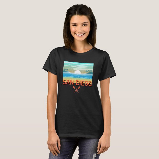 San Diego Design - Women's Basic T-Shirt (Front Full)