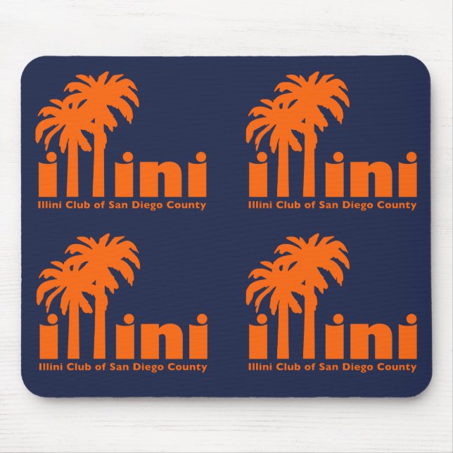 San Diego Illini Mouse Pad (Front)