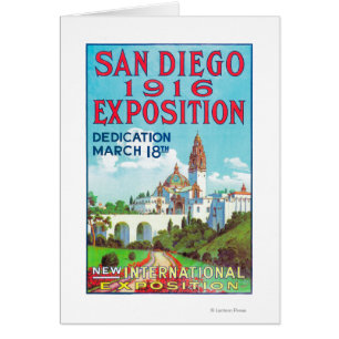 San Diego International Exposition Poster