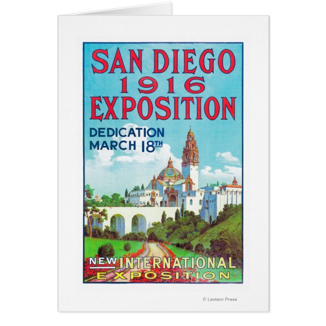 San Diego International Exposition Poster (Front)