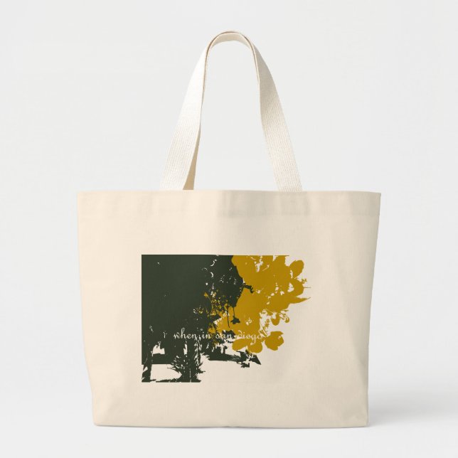 San Diego Large Tote Bag (Front)